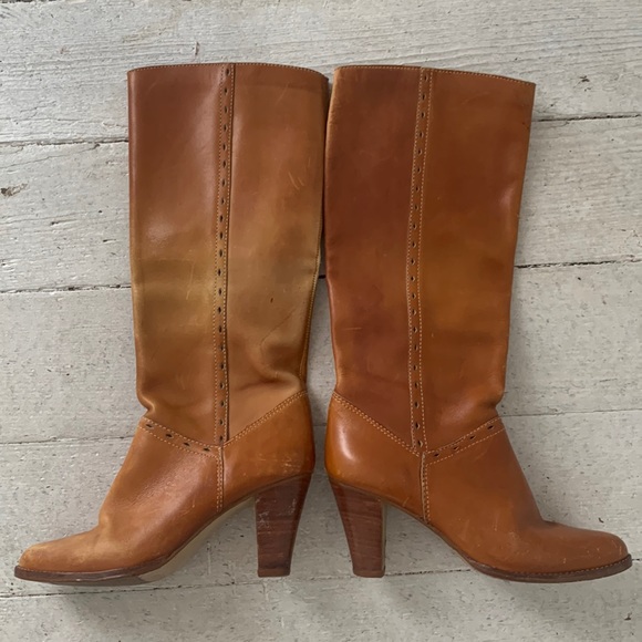 Vintage Shoes - Vintage Brazil Made 70s Heeled Disco Boots